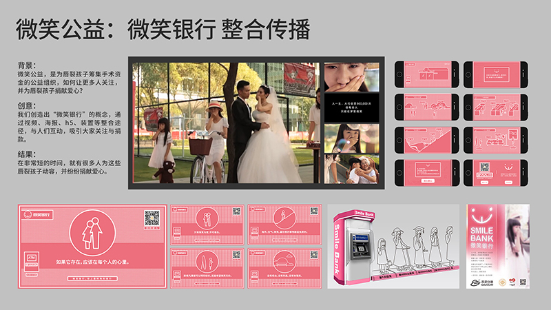微笑公益:微笑银行 社交战役